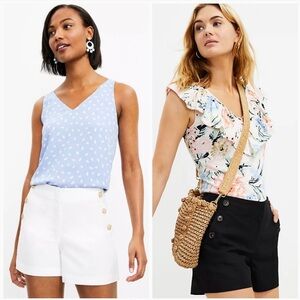 (Lot of 2) Loft Admiral Riviera Shorts